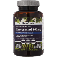 resvitale resveratrol bottle